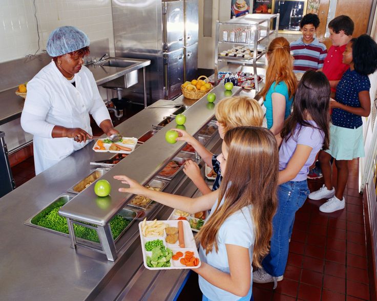 Commercial kitchen service for schools